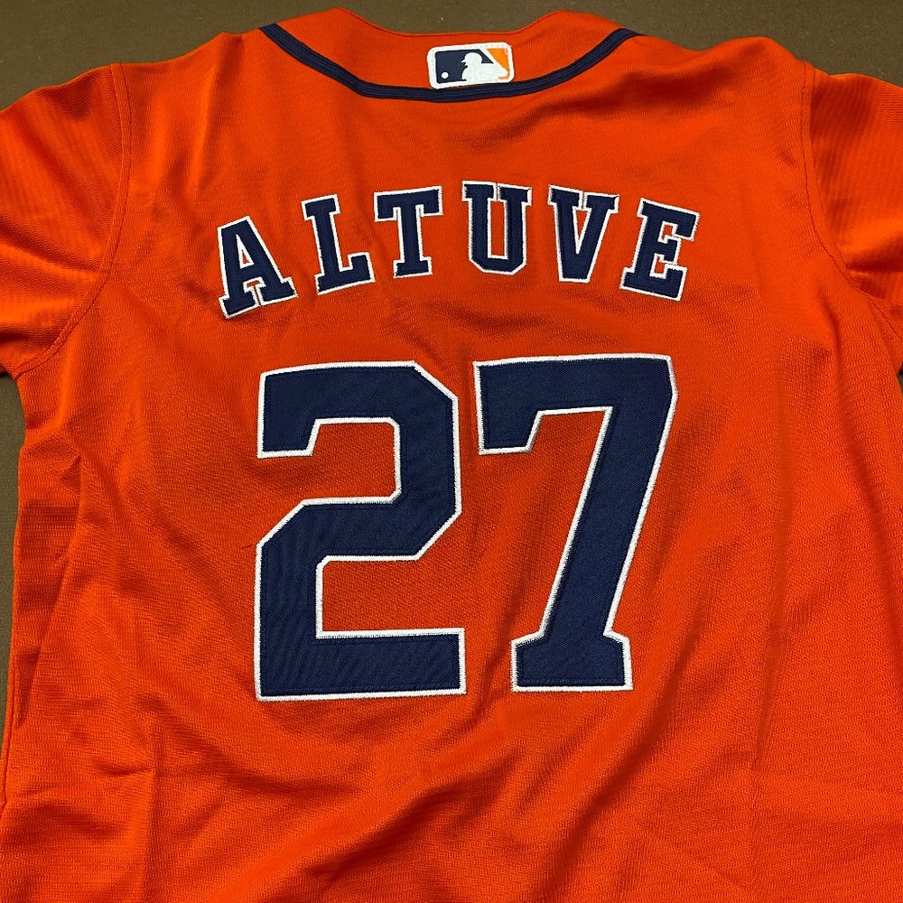 Astros jersey Jose Altuve Youth orange Large new